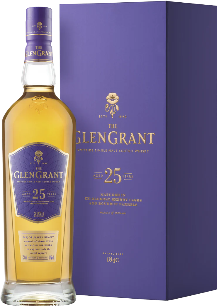 The Glen Grant 25 Year Old 2024 Release Single Malt Scotch Whisky