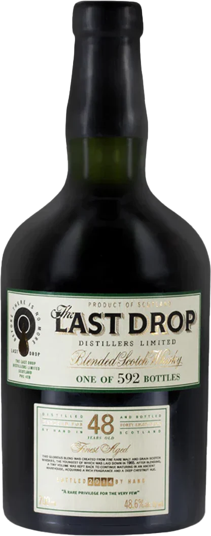 The Last Drop 48 Year Old Finest Aged Blended Scotch Whisky