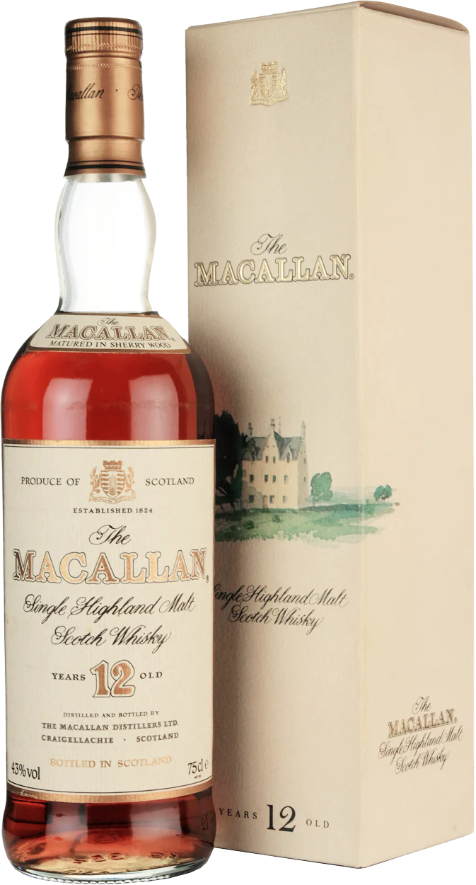 The Macallan 12 Year Old 1990s Single Malt Scotch Whisky