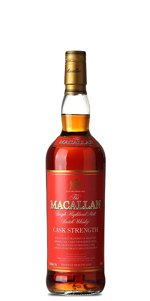 The Macallan Cask Strength Red Label Single Malt Scotch Whisky