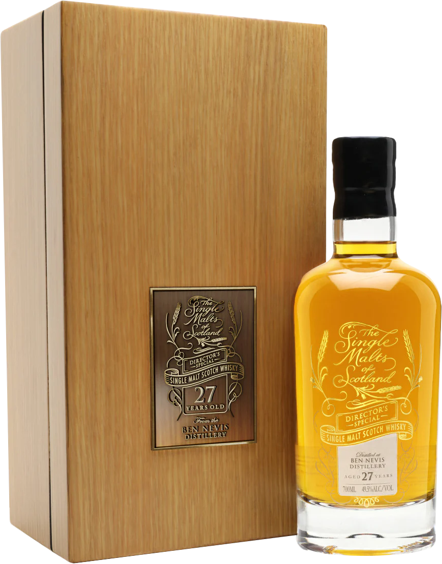 The Single Malts of Scotland Ben Nevis 27 Year Old Single Malt Scotch Whisky (700mL)
