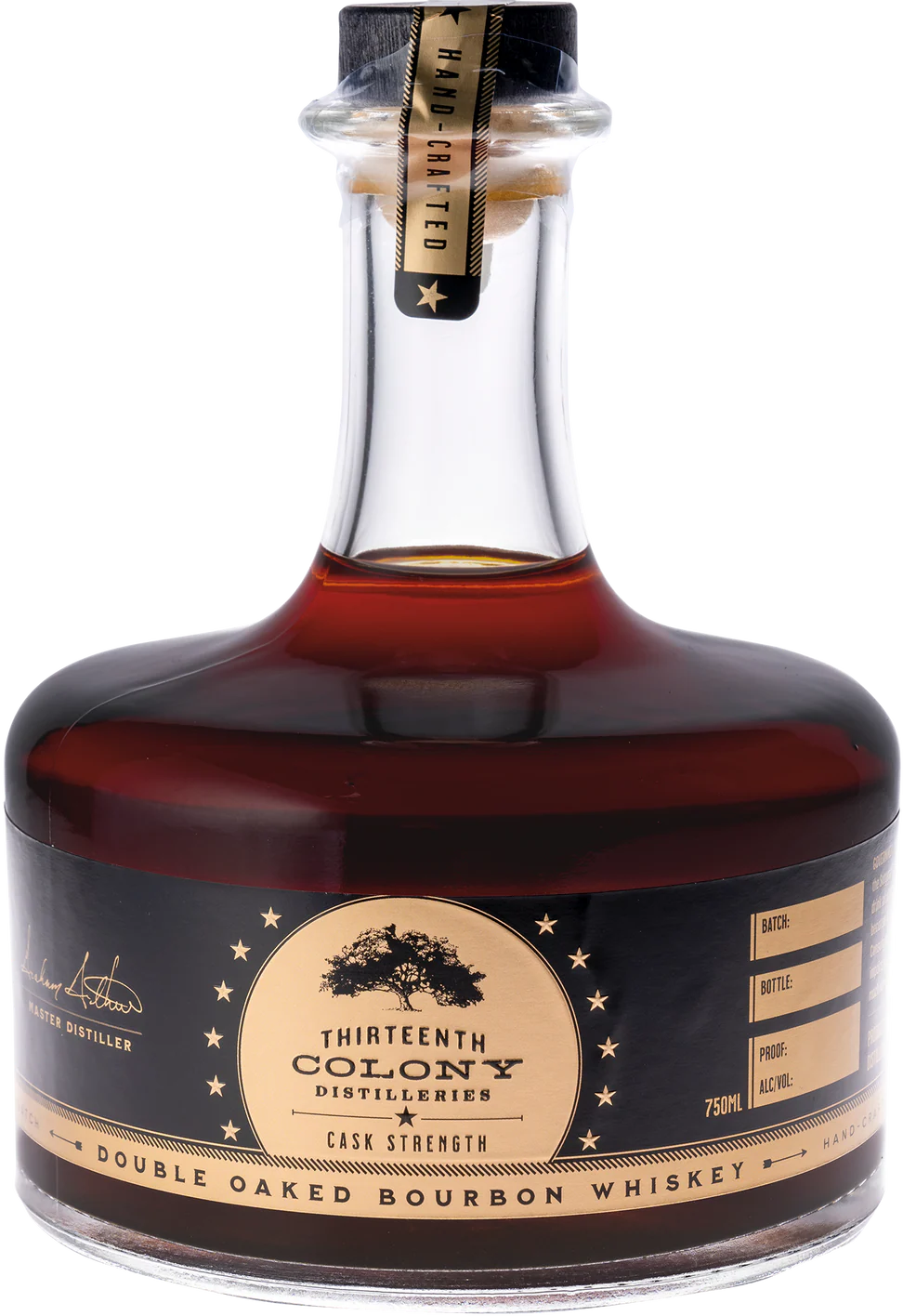 Thirteenth Colony Distilleries Double Oaked Bourbon Whiskey