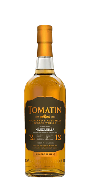 Tomatin 12 Year Old Cuatro Series #2 Manzanilla Sherry Cask Finish