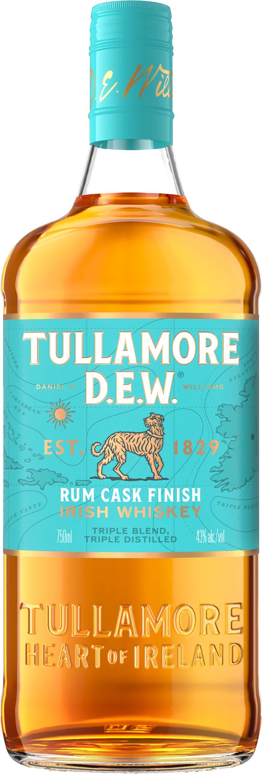 Tullamore D.E.W. XO Caribbean Rum Cask Finish Irish Whiskey
