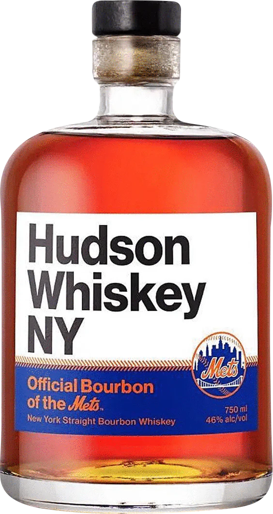 Tuthilltown Spirits Hudson Whiskey NY Mets Limited Edition Straight Bourbon Whiskey