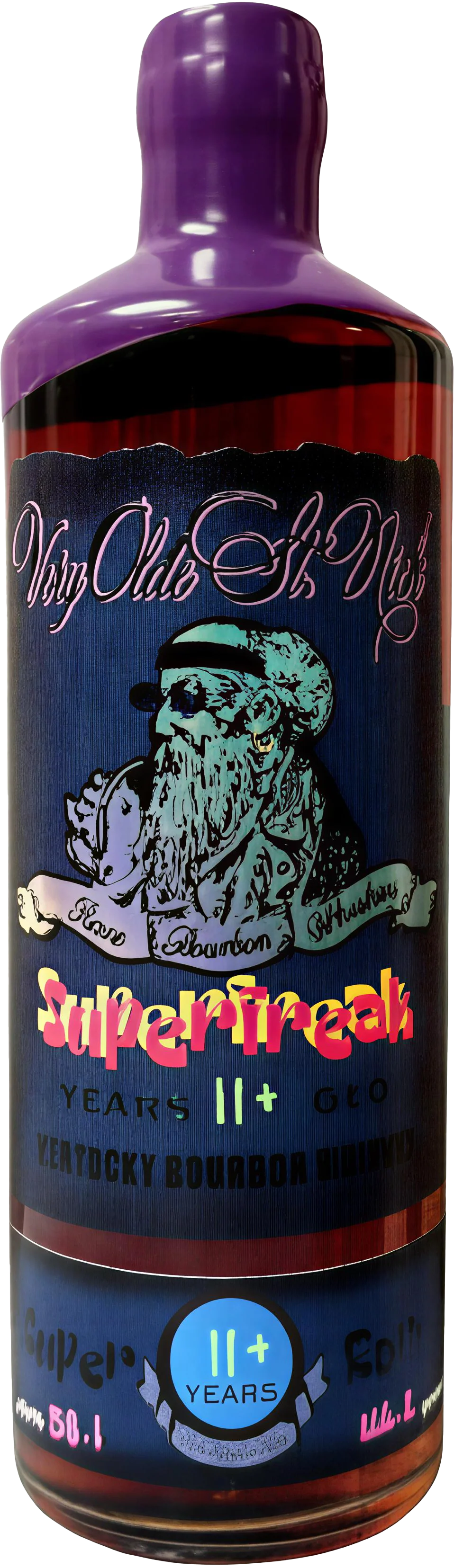 Very Olde St. Nick Superfreak 11+ Year Old Rare Bourbon Whiskey