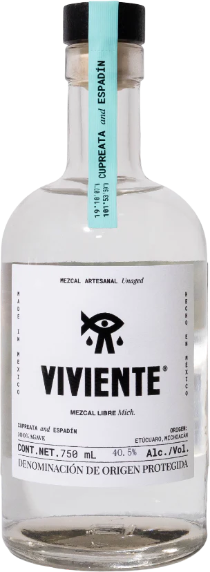 Viviente Cupreata and Espadin Mezcal