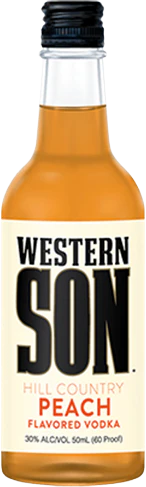 Western Son Hill Country Peach Vodka (50mL)