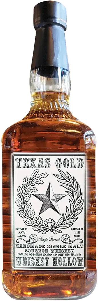 Whisky Hollow Distillery 'Texas Gold' Single Malt Bourbon Whiskey