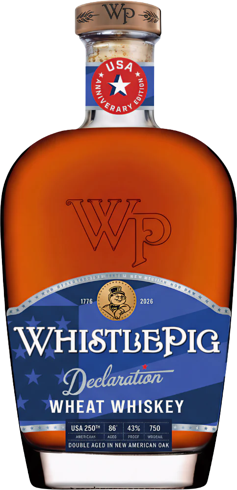 WhistlePig The Declaration USA 250th Anniversary Limited Edition Wheat Whiskey