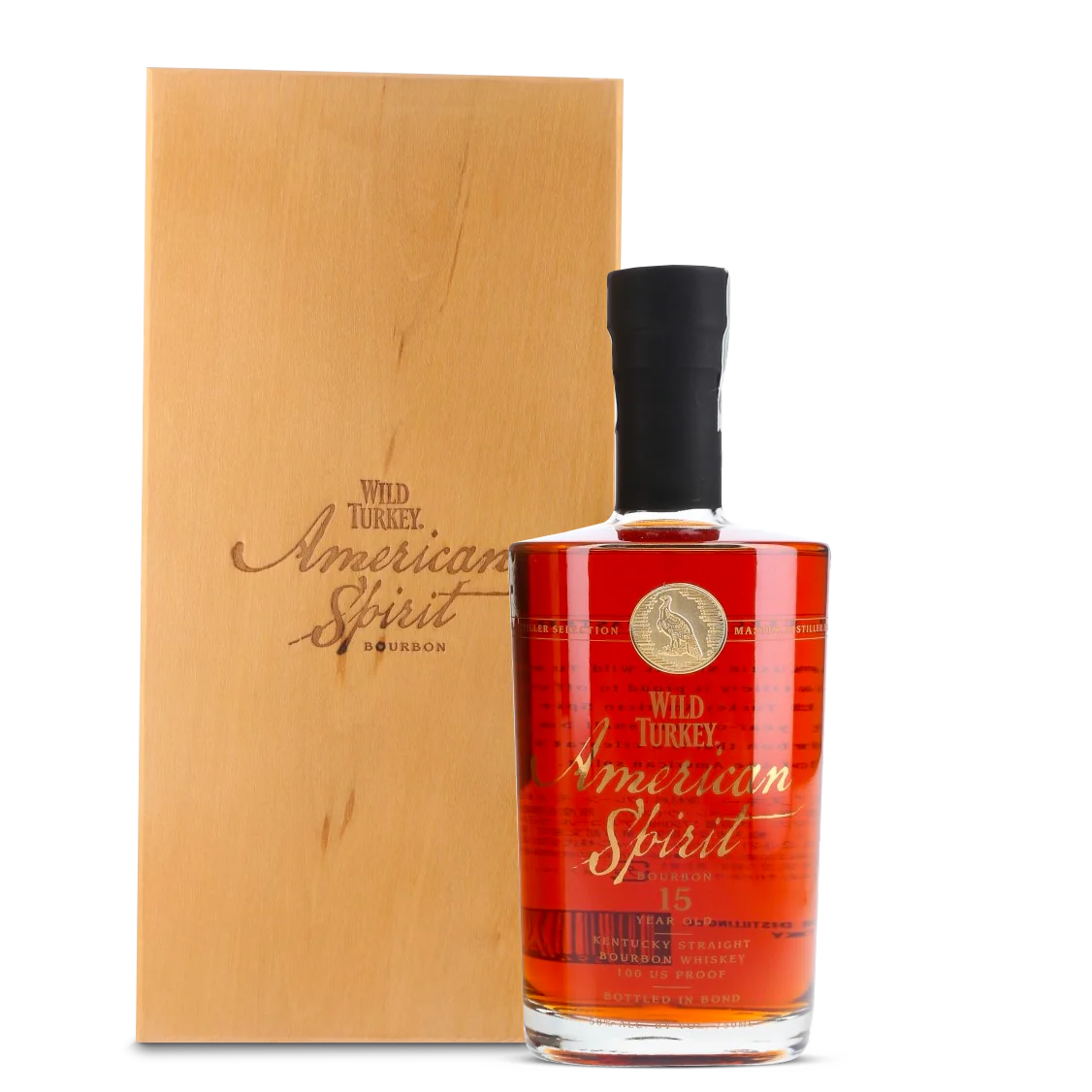 Wild Turkey 15 Year Old Limited Edition American Spirit Bourbon Whiskey