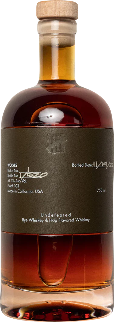 Wolves 'Undefeated' Signature Blend Whiskey