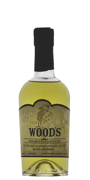 Wood's High Mountain Fleur de Sureau Elderflower Liqueur (375mL)
