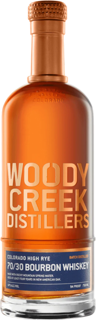Woody Creek Distillers Colorado High Rye 70/30 Bourbon Whiskey