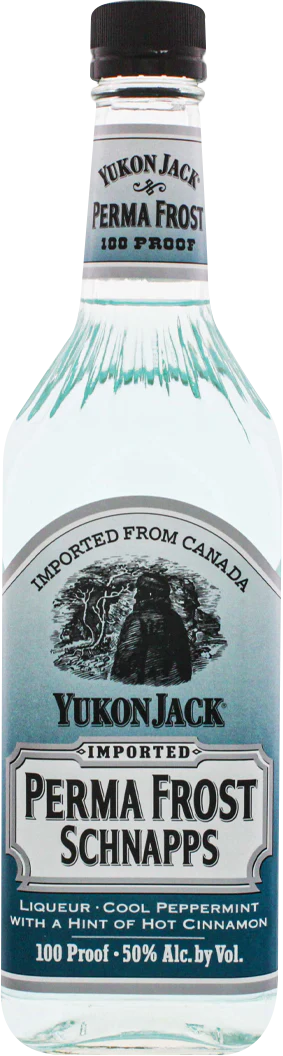 Yukon Jack Perma Frost Peppermint & Hot Cinnamon Schnapps Liqueur